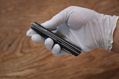 North Mountain Blade Kwaiken 3K - 3.4" SLD-Magic Steel Drop Point Blade, 3K Carbon Fibre Handle