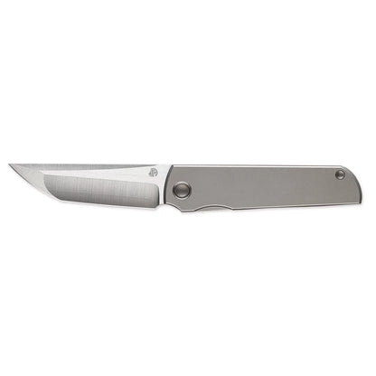 North Mountain Blade Chop Kick Stop Ti - 3.5" ZDP-189 Tanto Blade, Titanium Handle