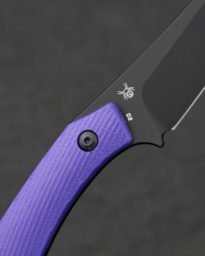 Bestech Step BFK06C - 3.193" D2 Blade, Purple G10 Handle, Kydex Sheath