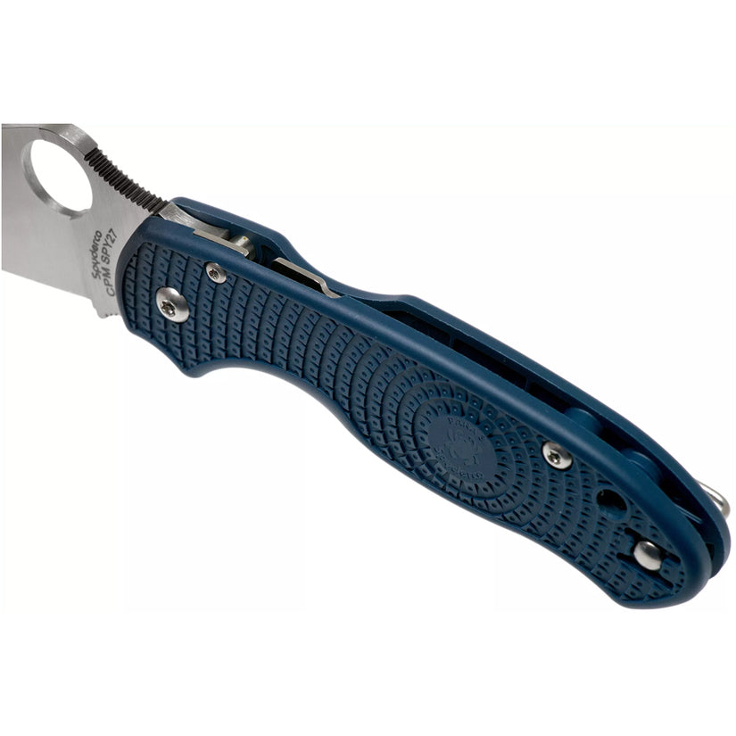 Spyderco Para 3 Lightweight C223PCBL - 2.92" SPY27 Satin Blade, Cobalt Blue FRN Handles