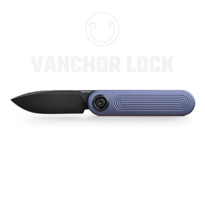 Vosteed Corgi V 295 A3706 - 2.95" S35VN Black Stonewashed Blade, Dark Slate Aluminium Handle