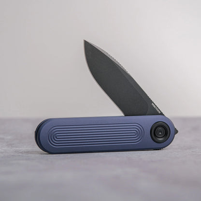 Vosteed Corgi V 295 A3706 - 2.95" S35VN Black Stonewashed Blade, Dark Slate Aluminium Handle