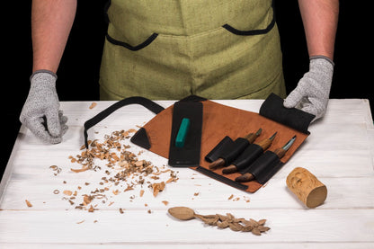 BeaverCraft S15X - Premium Wood Carving Set for Chip and Detail Carving