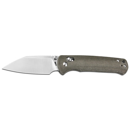 CJRB Hectare Alt - 3.11" AR-SFII Sand Polished Blade, OD Green Micarta Handles - J1935AK-ODG