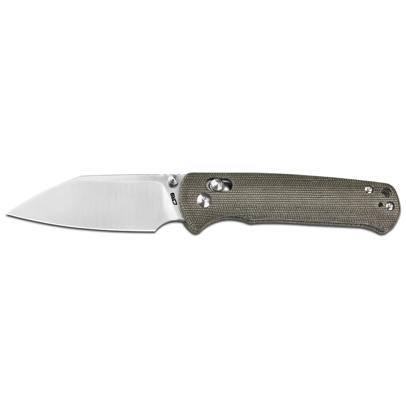 CJRB Hectare Alt - 3.11" AR-SFII Sand Polished Blade, OD Green Micarta Handles - J1935AK-ODG