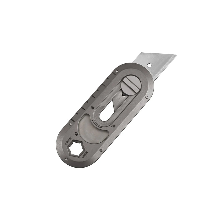 CJRB Breeze Slide Lock Titanium Utility Knife - J1941G-GY