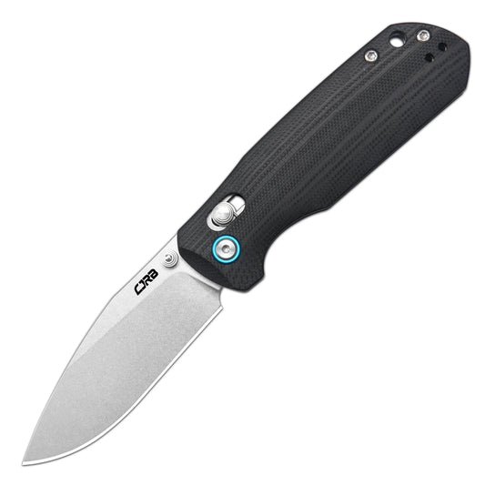 CJRB Maximal - 2.95" AR-RPM9 Drop Point Blade, Black G10 Handles - J1954-BK