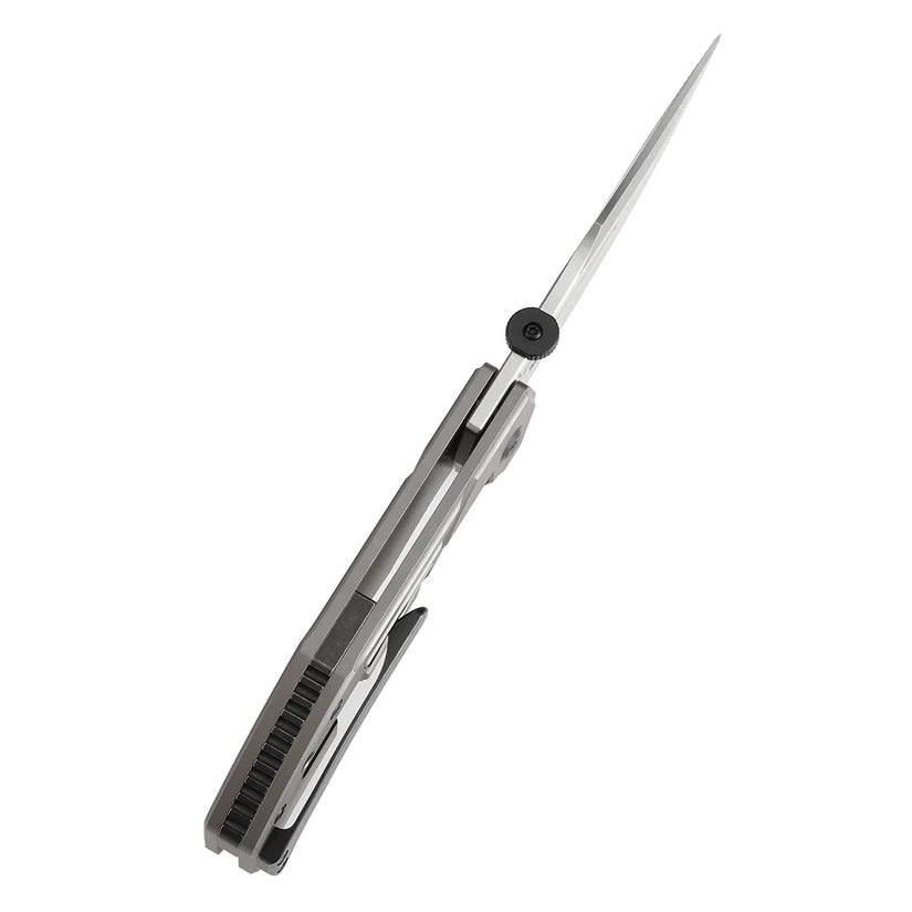 Kansept Orion - 3.07" CPM-S35VN with CNC Milling Blade, Bronze Titanium Handle. K1089A2