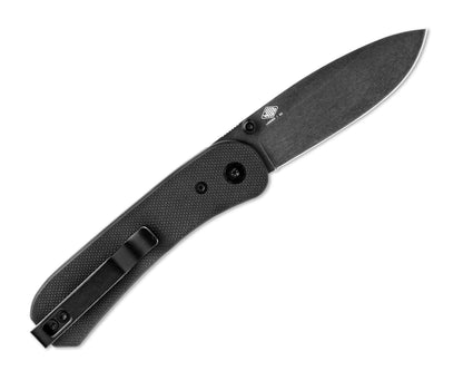 Knafs Lander 1 - Black Stonewashed D2, Black G-10