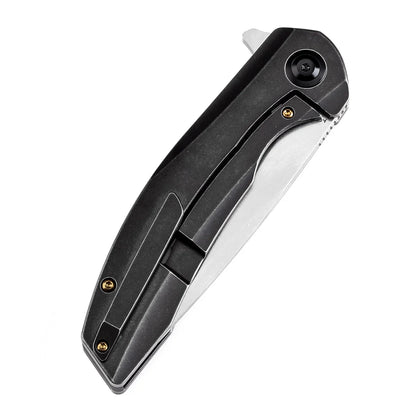 Kansept Accipiter - 3.5" CPM-S35VN Satin, Titanium/Copper Carbon Fibre - K1007E2