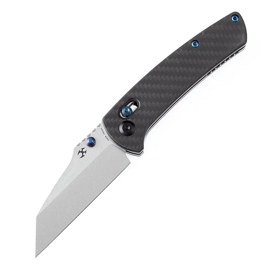 Kansept Main Street - 3.36" 154CM Blade, Twill Carbon Fibre/G10 Handle - T1015V4