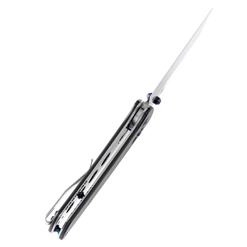 Kansept Main Street - 3.36" 154CM Blade, Twill Carbon Fibre/G10 Handle - T1015V4