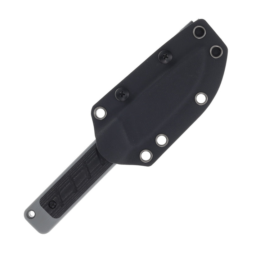 Kizer Smolt - 2.93" 3V Black Fixed Blade,  G10/Micarta Handle - 1063A1