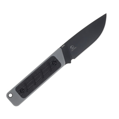 Kizer Smolt - 2.93" 3V Black Fixed Blade,  G10/Micarta Handle - 1063A1
