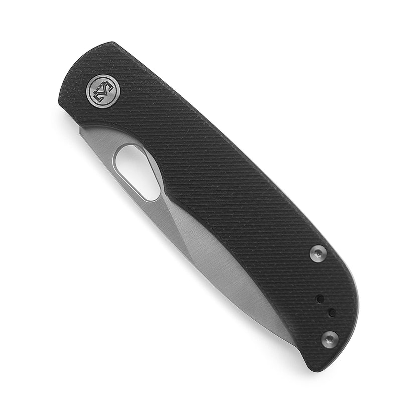 Miguron Knives Moyarl - 3.25" 14C28N Satin Blade, Black Micarta Handle