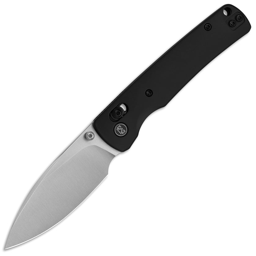 Miguron Vakor - 3.15" M390 Satin Blade, Black PVD Titanium Handle. MGR-633ABK