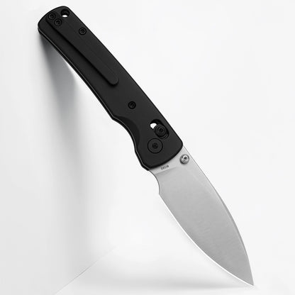 Miguron Vakor - 3.15" M390 Satin Blade, Black PVD Titanium Handle. MGR-633ABK