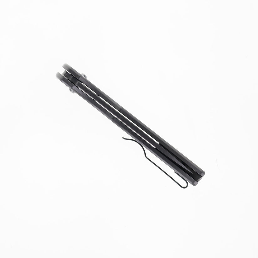 Miguron Moyarl Crossbar Lock - 3.25" 14C28N Dark Grey PVD Blade, Dark Grey Titanium Handle. MGR621ADG