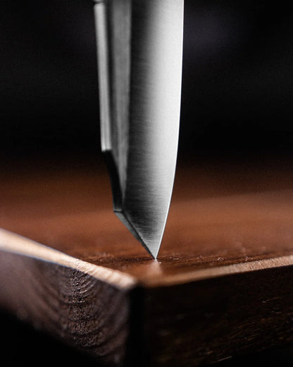 Piratech Kraken/Tsunami - 3.22" S90V Hand Strip Satin Sheepsfoot Blade, Mag-Snap Bead Blasted Titanium Handles