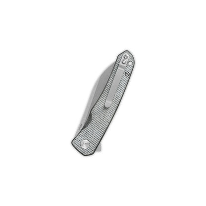 QSP Otter - 2.7" 14C28N Stonewashed Blade, Denim Micarta Handle - QS140-F1