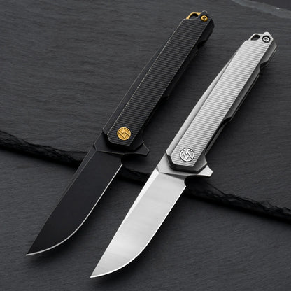Olitans Mechanic Pro T041-S - 2.6" M390 Blade, Titanium Handle