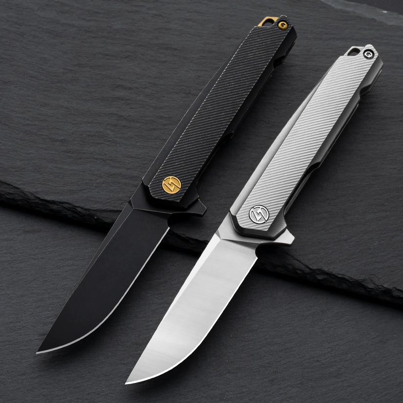 Olitans Mechanic Pro T041-S - 2.6" M390 Blade, Titanium Handle