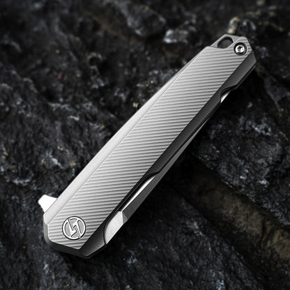 Olitans Mechanic Pro T041-S - 2.6" M390 Blade, Titanium Handle