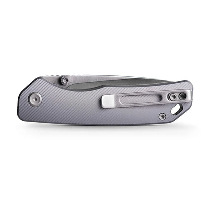 Vosteed Marten A1601 - 2.98" 154CM Satin Blade, Grey Aluminium Handle