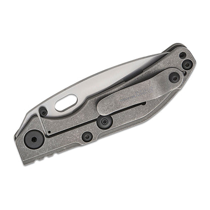 North Mountain Blade x Duane Dwyer BBNM - 3.62" SLD-Magic Tanto Blade, Titanium Handle
