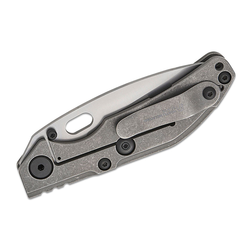 North Mountain Blade x Duane Dwyer BBNM - 3.62" SLD-Magic Tanto Blade, Titanium Handle