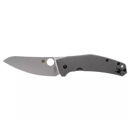 Spyderco SpydieChef C211TIP - 3.32" LC200N Satin Blade, Titanium Handles