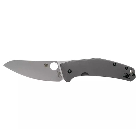 Spyderco SpydieChef C211TIP - 3.32" LC200N Satin Blade, Titanium Handles