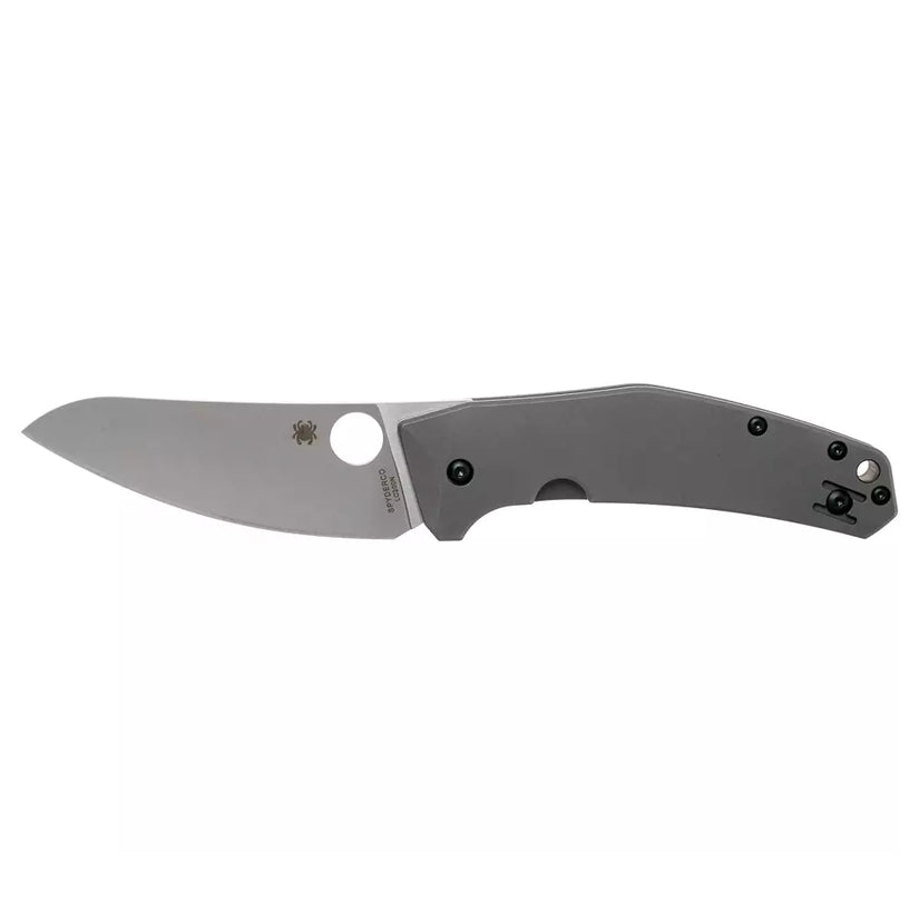 Spyderco SpydieChef C211TIP - 3.32" LC200N Satin Blade, Titanium Handles