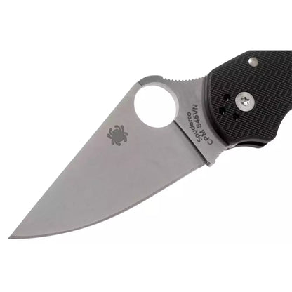 Spyderco Para 3 C223GP - 2.95" S45VN Satin Blade, Black G-10 Handles