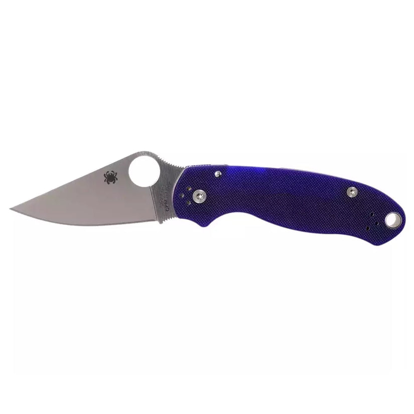 Spyderco Para 3 C223GPDBL - 3" Satin S110V Blade, Blurple G10