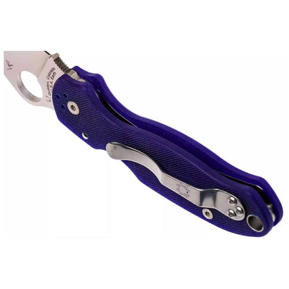 Spyderco Para 3 C223GPDBL - 3" Satin S110V Blade, Blurple G10
