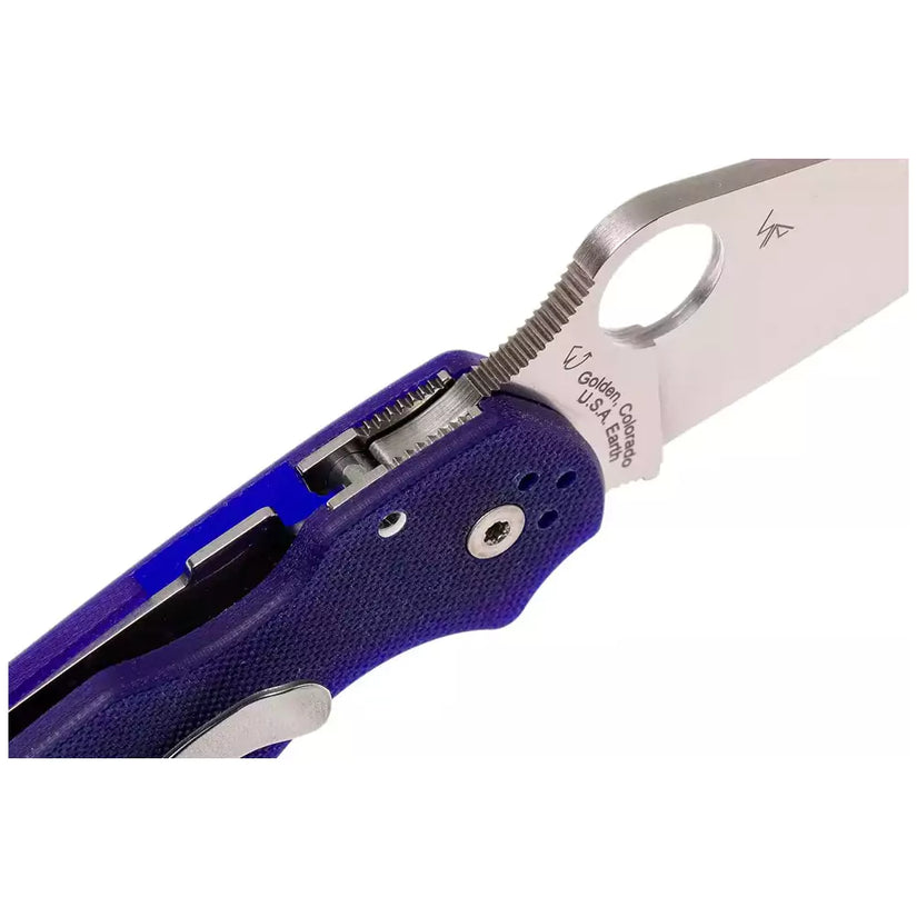 Spyderco Para 3 C223GPDBL - 3" Satin S110V Blade, Blurple G10