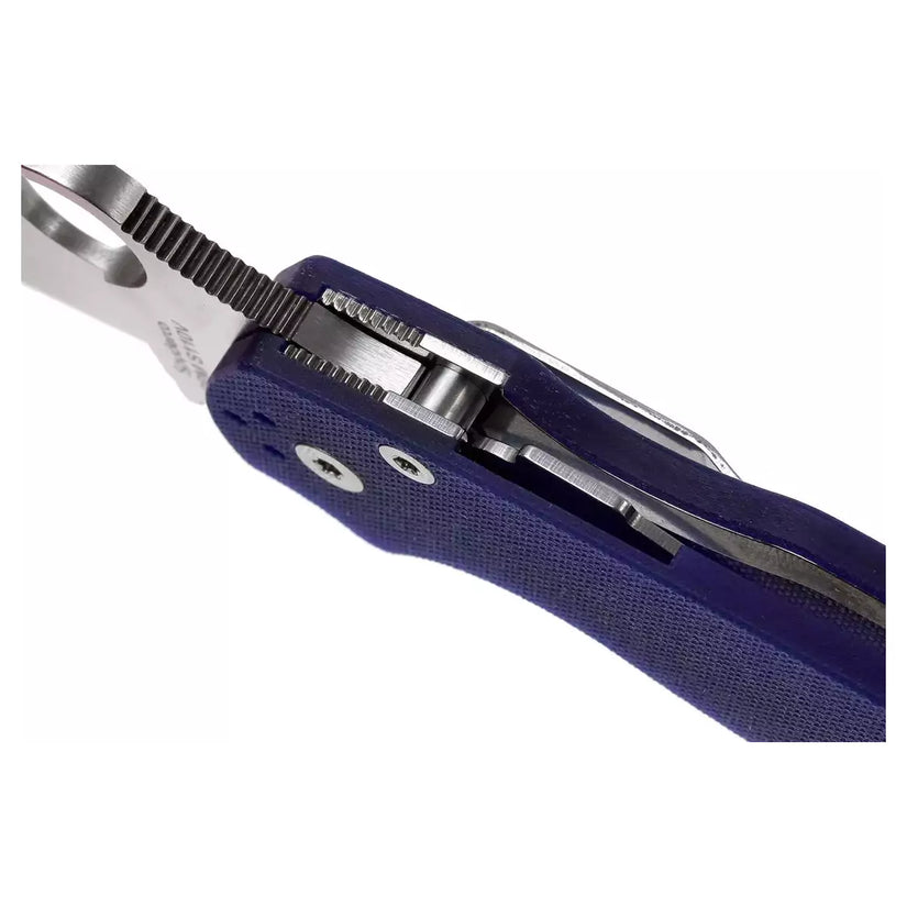 Spyderco Para Military 2 C81GPDBL2 - 3.47" S110V Satin Blade, Dark Blue G10