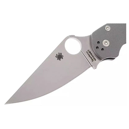 Spyderco Para Military 2 C81GDGY2 - 3.47" Maxamet Satin Blade, Dark Grey G10