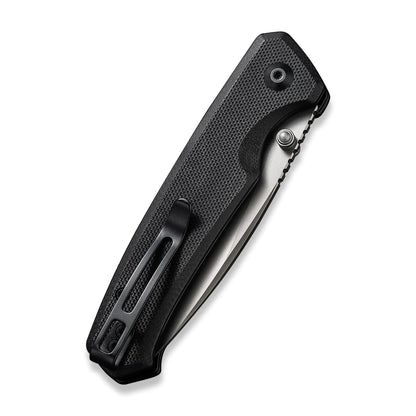 Civivi Altus Black C20076-1 - 2.97" Nitro-V Blade, Black G10