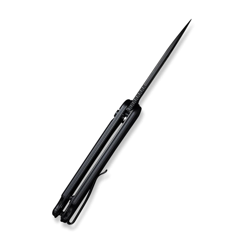 Civivi Button Lock Elementum II Black C18062P-1 - 2.96" Nitro-V Blade