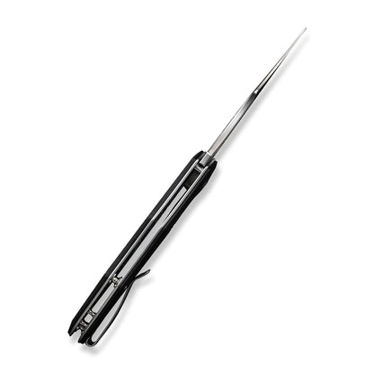Civivi Chiro C23046-3 - 3.1" 14C28N Satin Blade, Black G10 Handles