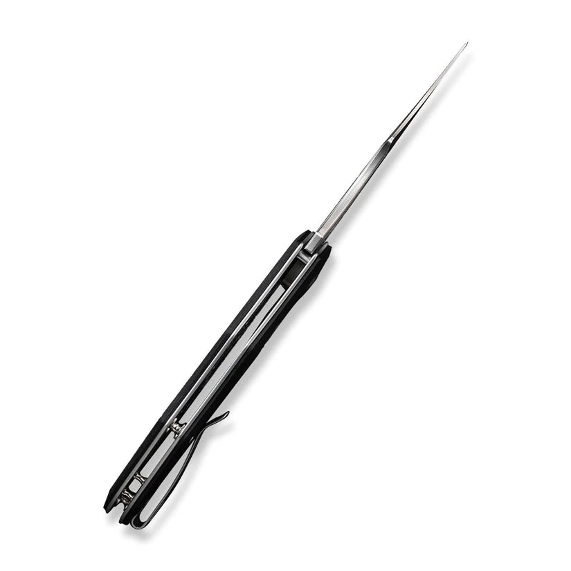 Civivi Chiro C23046-3 - 3.1" 14C28N Satin Blade, Black G10 Handles