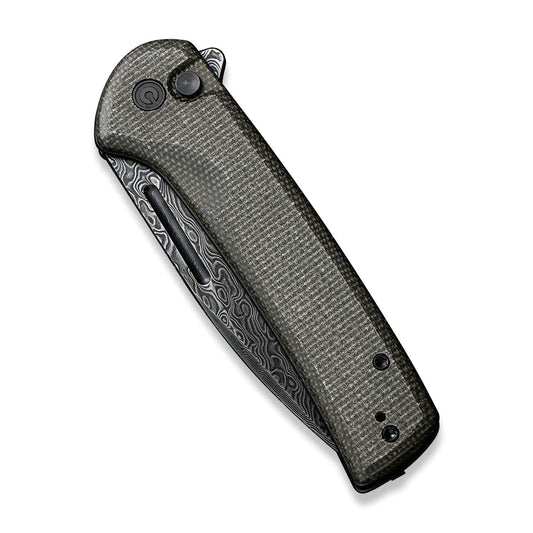 Civivi Conspirator Damascus C21006-DS1 - 3.48" Damascus Blade