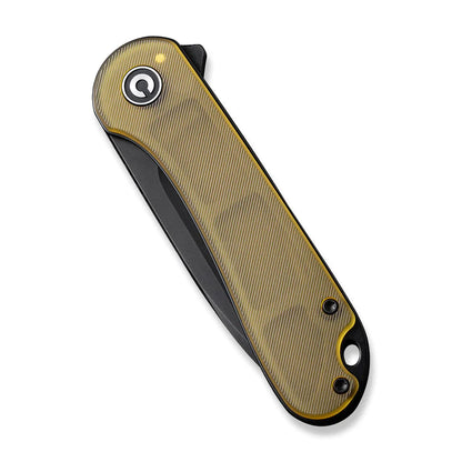 Civivi Elementum Ultem C907A-5, 2.96" Black Stonewashed D2 Blade
