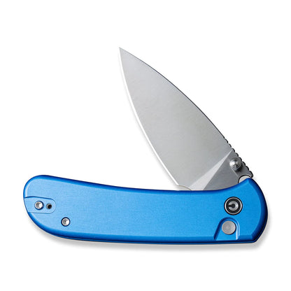 Civivi Qubit Blue C22030E-3 - 2.98" 14C28N Blade, Blue Aluminium Handle