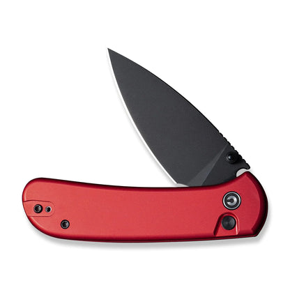 Civivi Qubit Red C22030E-2 - 2.98" 14C28N Blade, Red Aluminium Handles
