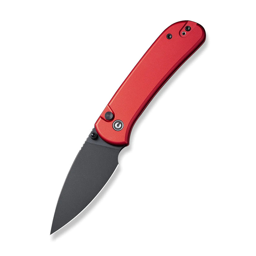Civivi Qubit Red C22030E-2 - 2.98" 14C28N Blade, Red Aluminium Handles