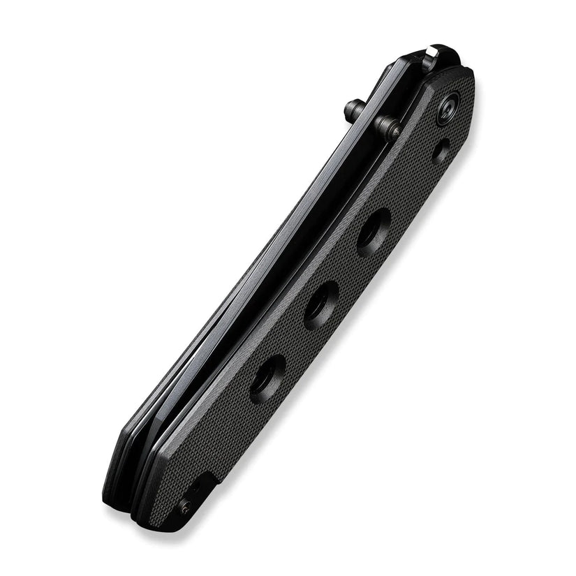 Civivi Vision FG Black C22036-1 - 3.54" Black Nitro-V Blade, Black G10
