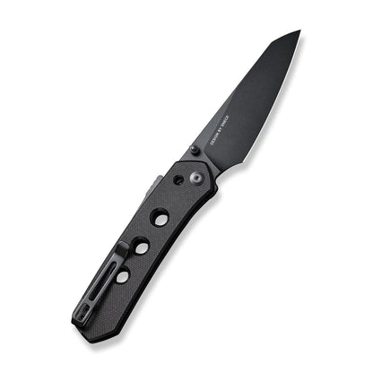 Civivi Vision FG Black C22036-1 - 3.54" Black Nitro-V Blade, Black G10